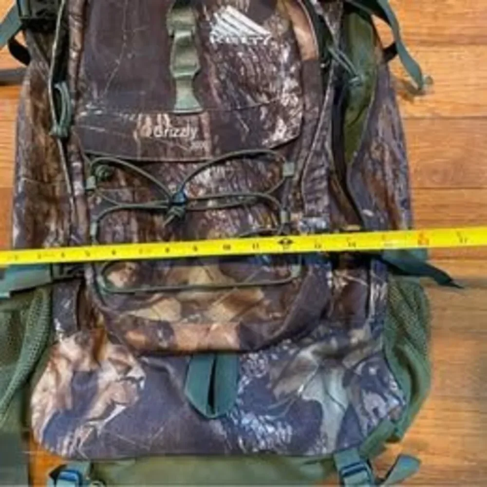 Kelty Grizzly 3000 Internal Frame Backpack With Orange Rain Gear Cover USA Made